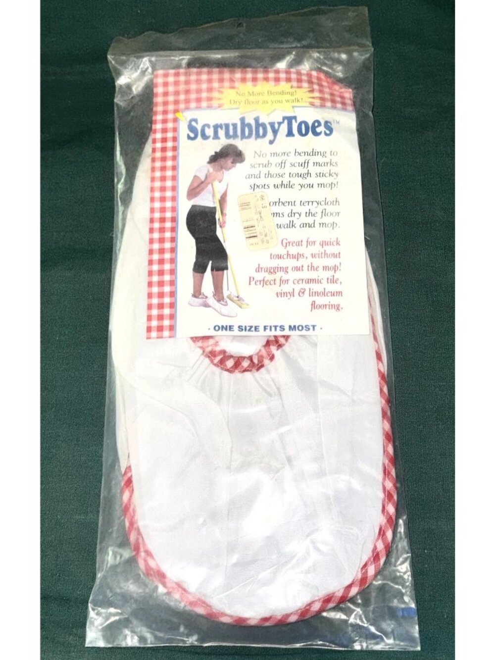 Vintage Scrubby Toes Mop Socks